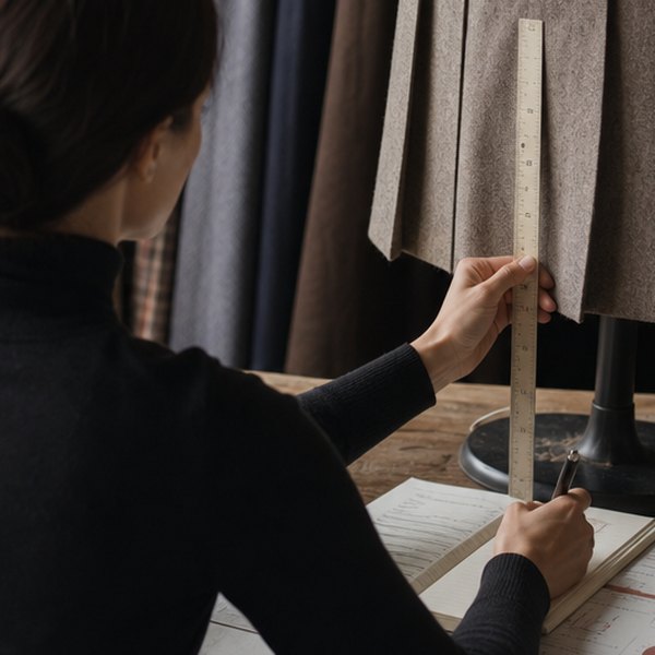Economist analyzing vintage skirt hemlines — detail