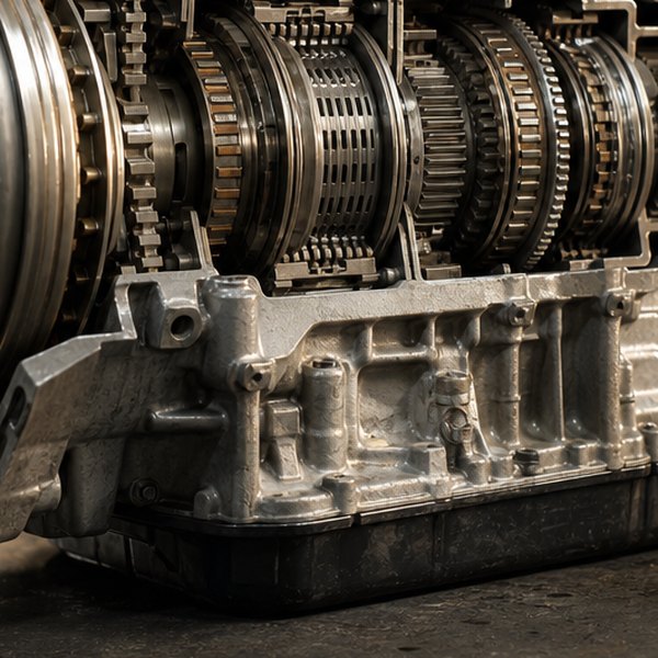 Mysterious gearbox with unclear origins — detail