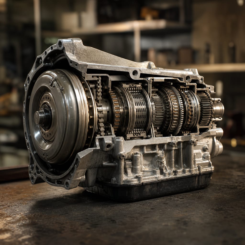 Mysterious gearbox with unclear origins