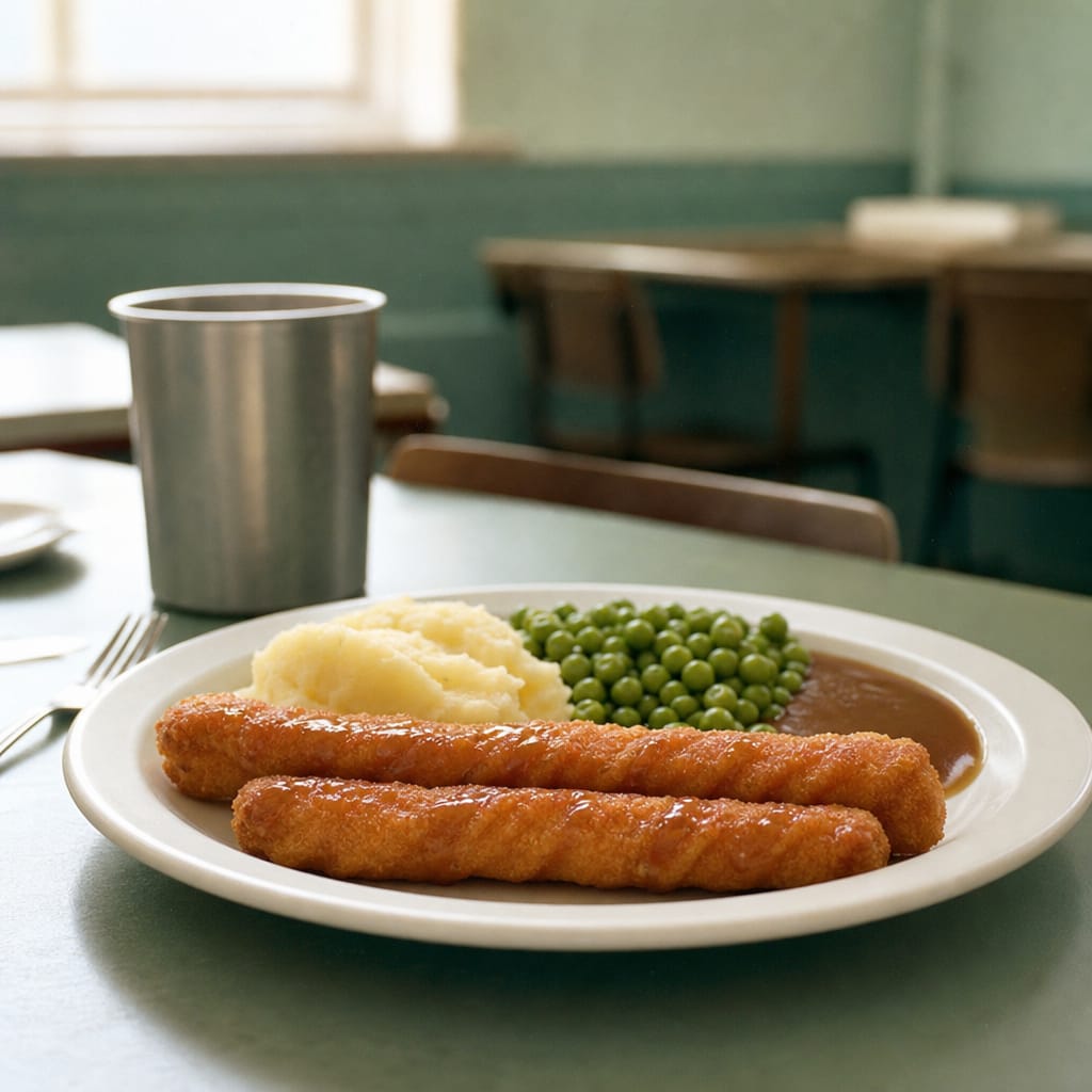 Turkey twizzler on plate with legislation documents