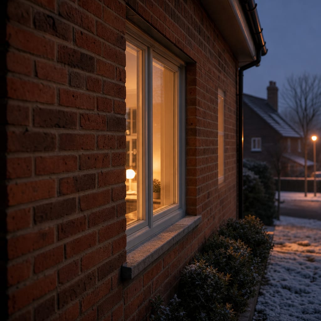 House air leakage energy loss illustration